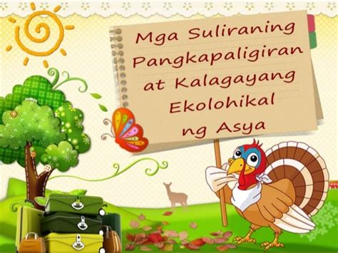slogan tungkol sa suliraning pangkapaligiran|DepEd Learning Portal.